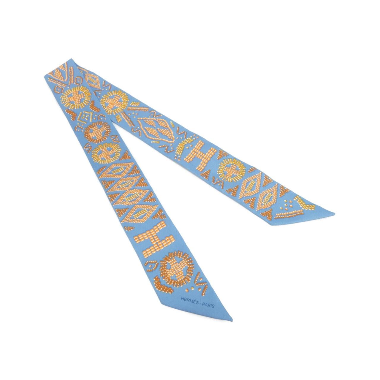 エルメス KELLY EN PERLES ツイリー 062552S スカーフ