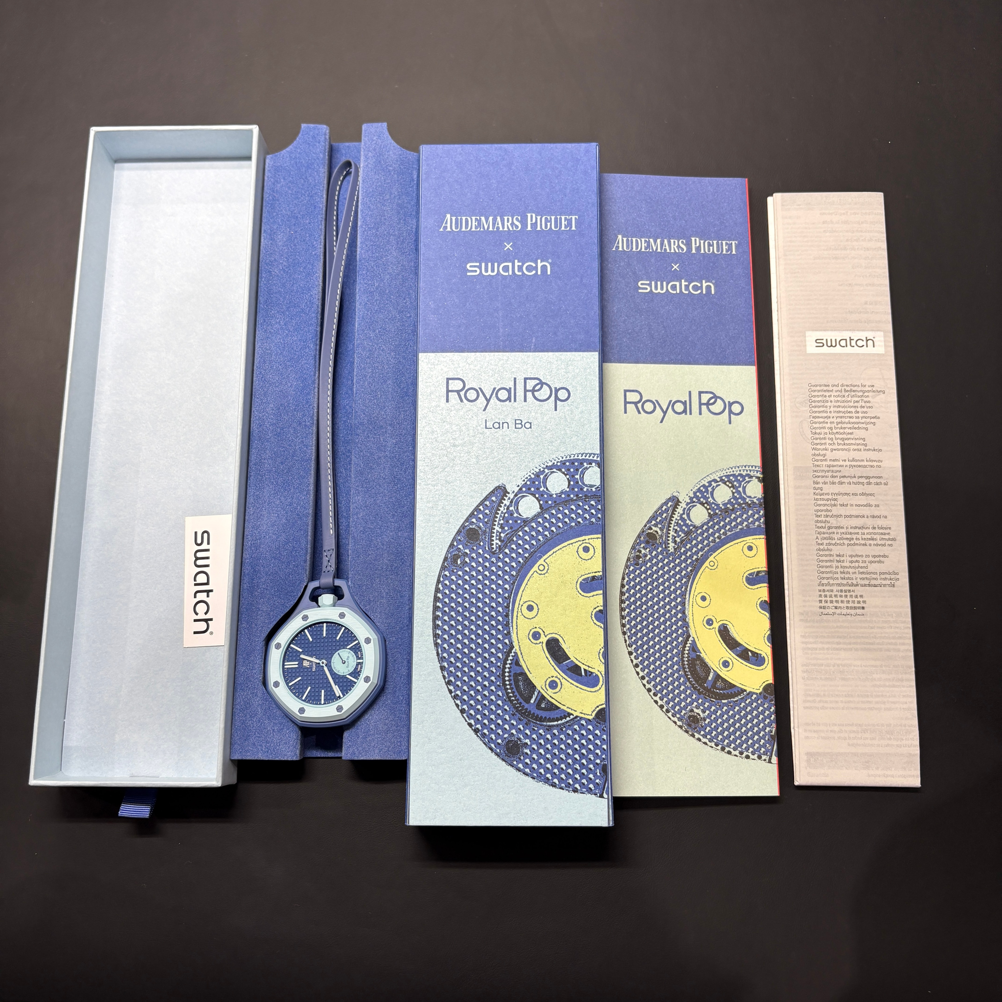 Swatch x Audemars Piguet Royal Pop Lan Ba "Blue"