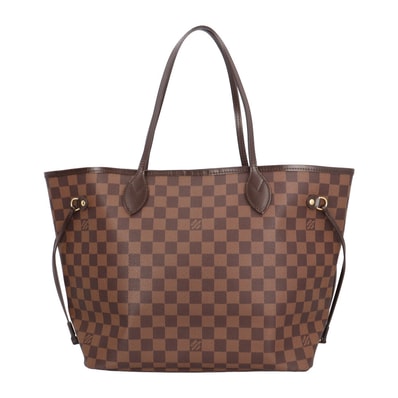 ルイヴィトン ネヴァーフルMM ダミエ トートバッグ ダミエキャンバス N51105 ブラウン レディース LOUIS VUITTON 中古