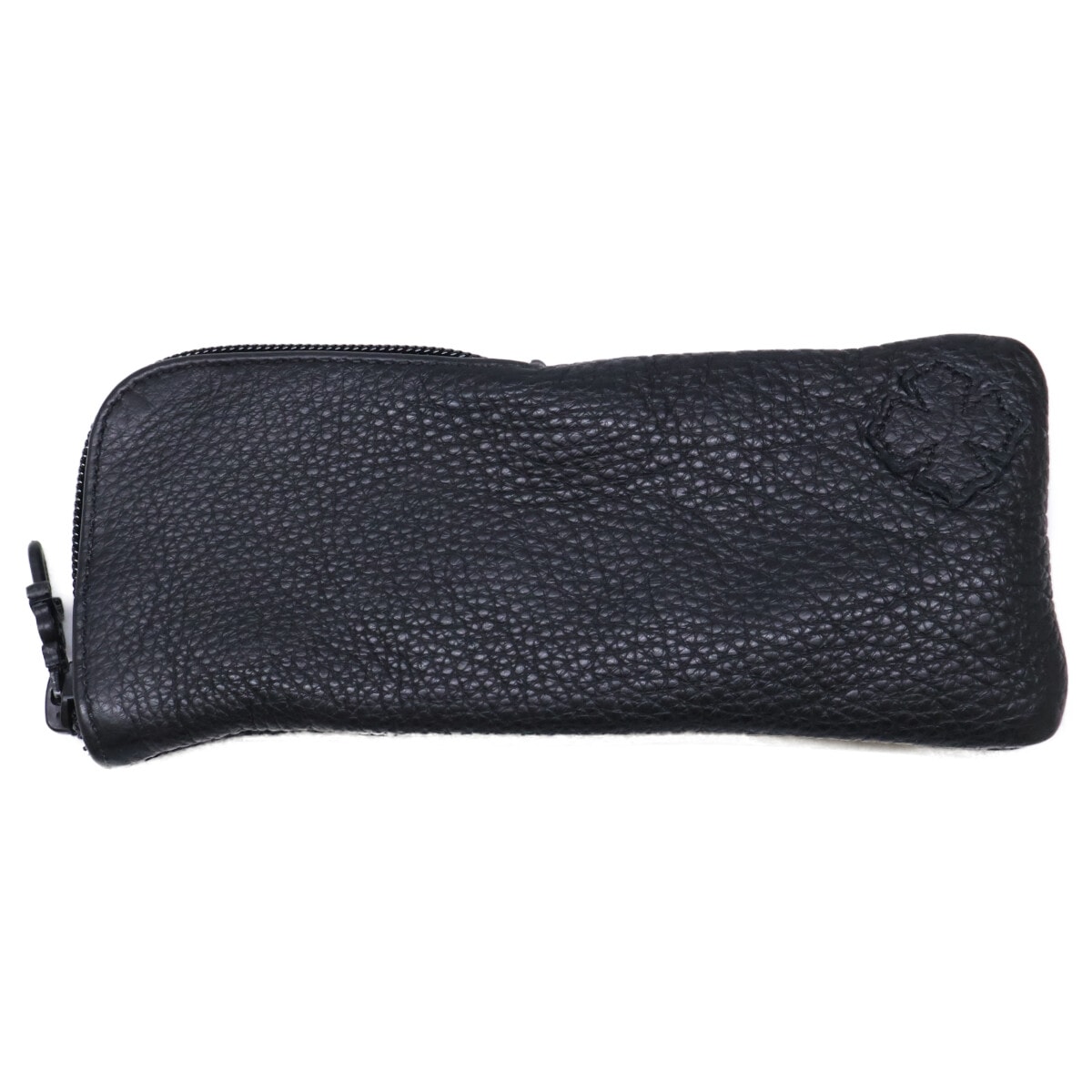 クロムハーツ CASE ダガージップ レザー アイウェアケース めがねケース