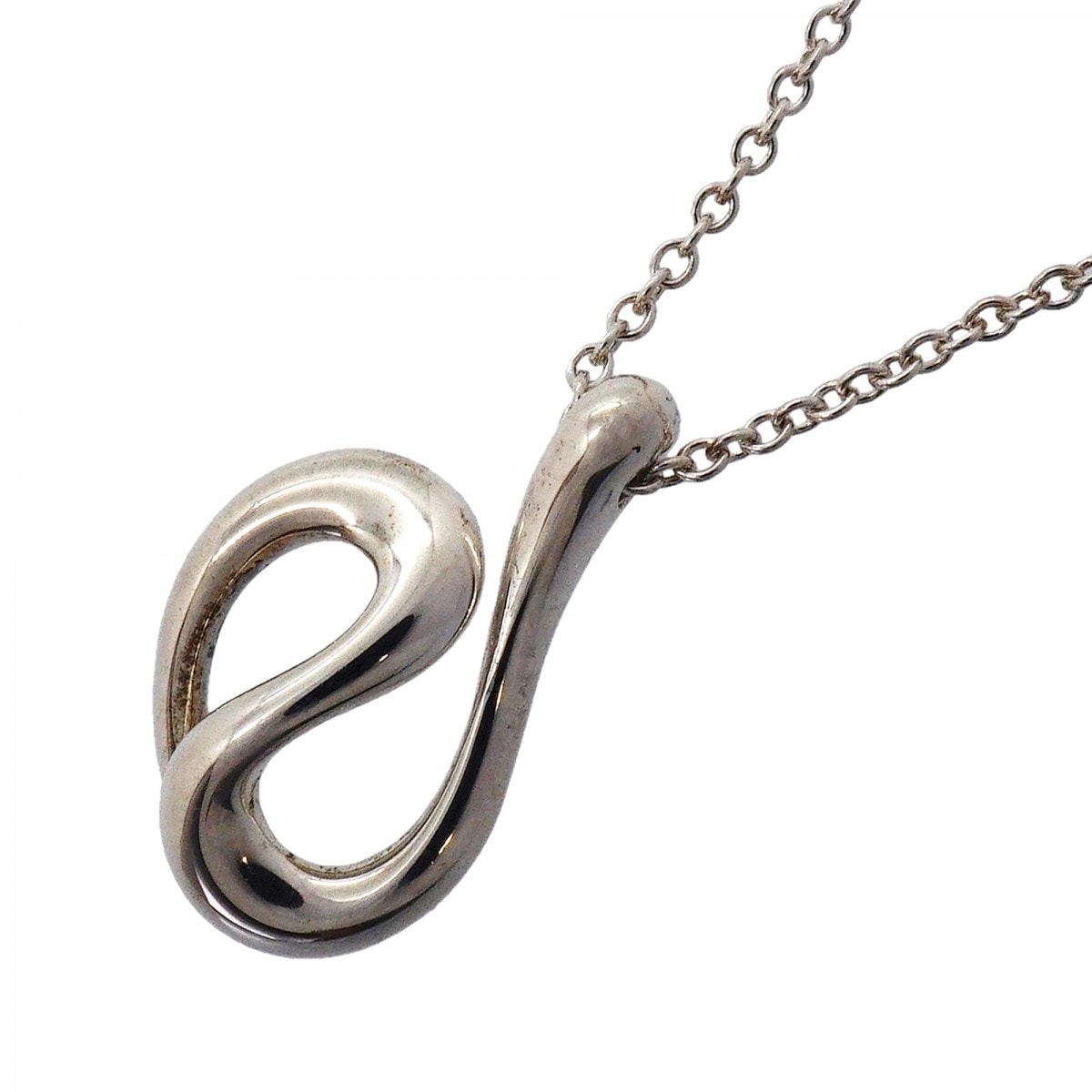 ★SALE【6jfb0478-k】ティファニー ネックレス オープンウェーブ シルバー925【中古】レディース