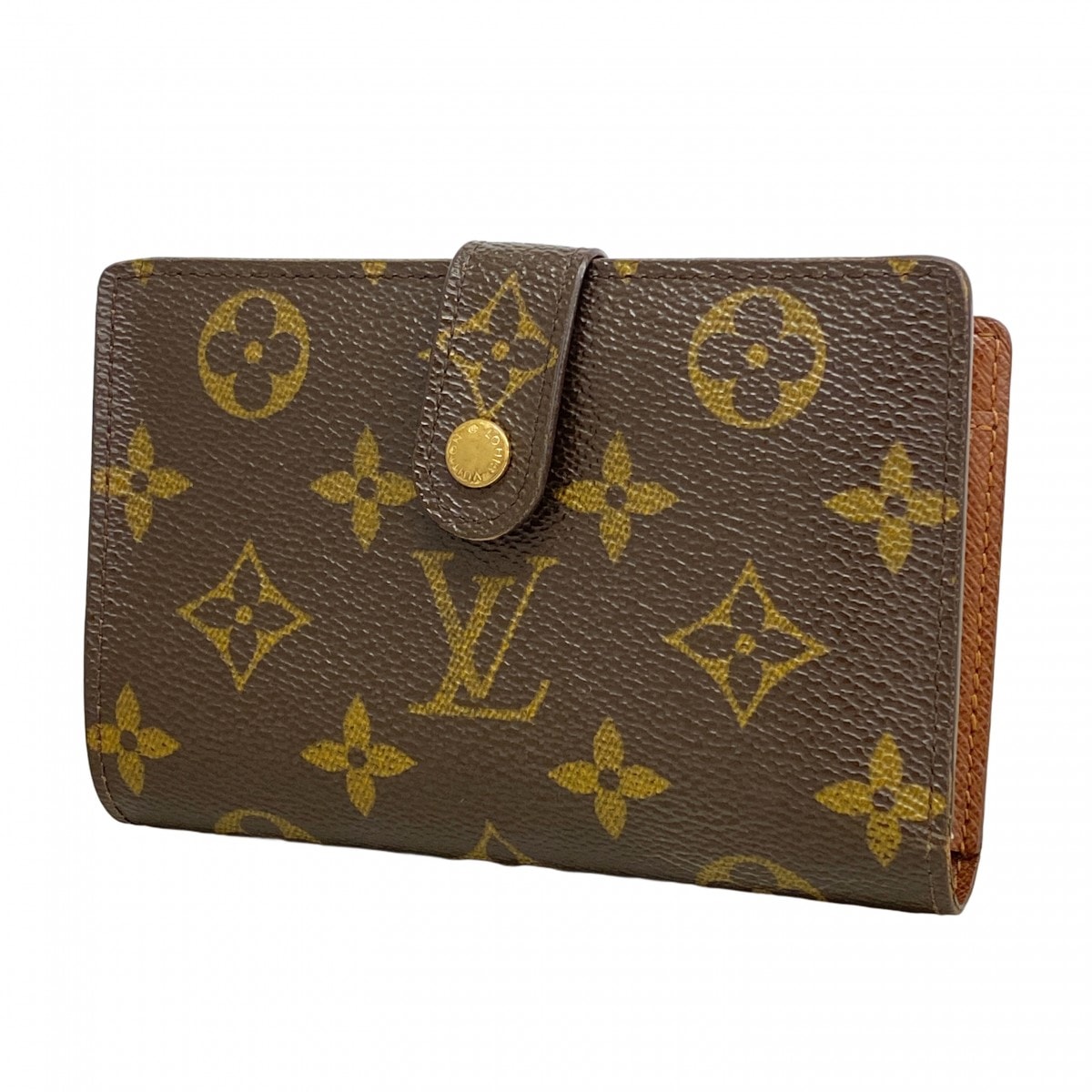 【6da0181】ルイヴィトン 財布 モノグラム ポルトフォイユヴィエノワ M61674 ブラウン【中古】レディース