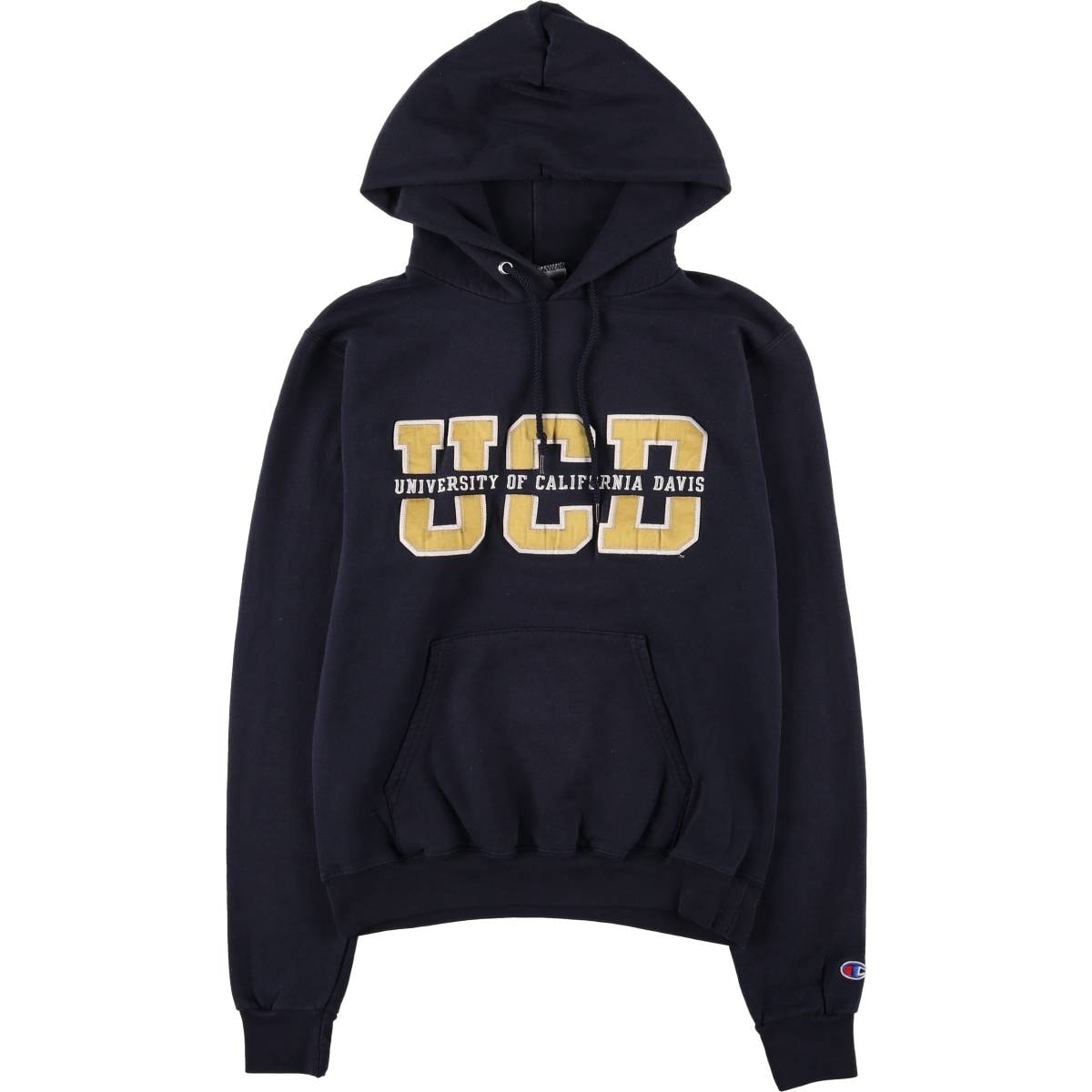 古着 チャンピオン Champion AUTHENTIC ATHLETICWEAR カレッジ スウェットプルオーバーパーカー メンズXS相当/eaa591114