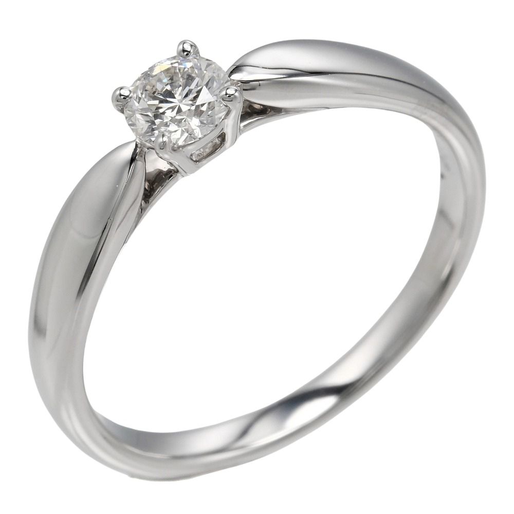 ティファニー ハーモニー 0.21ct VVS1/I/3EX 8 レディースリン