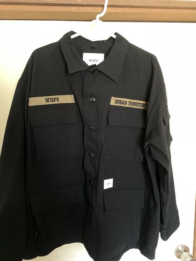 Wtaps Jungle 02 L/S Cotton Ripstop"Black"
