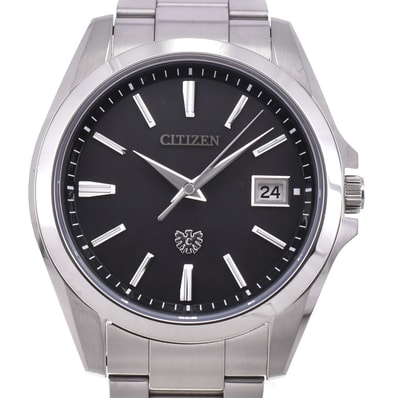 シチズン CITIZEN A060-T026443 ザ・シチズン エコドライブ デュラテクトプラチナ メンズ 美品 R#146488
