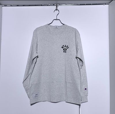 WTAPS x Champion Academy / LS / Cotton "Gray"