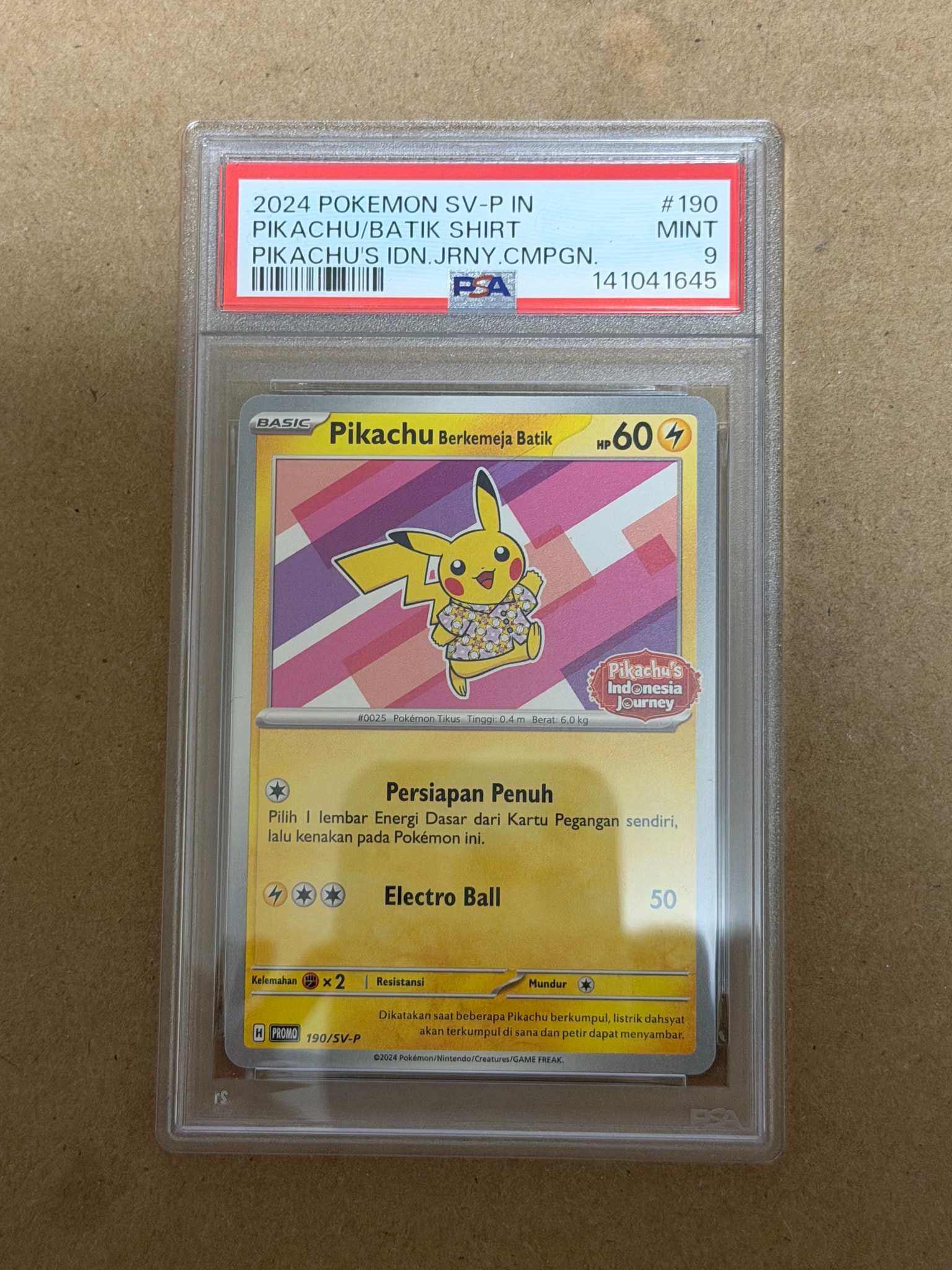 バティックシャツを着たピカチュウ (フラワーピカチュウ柄) P [SV-P