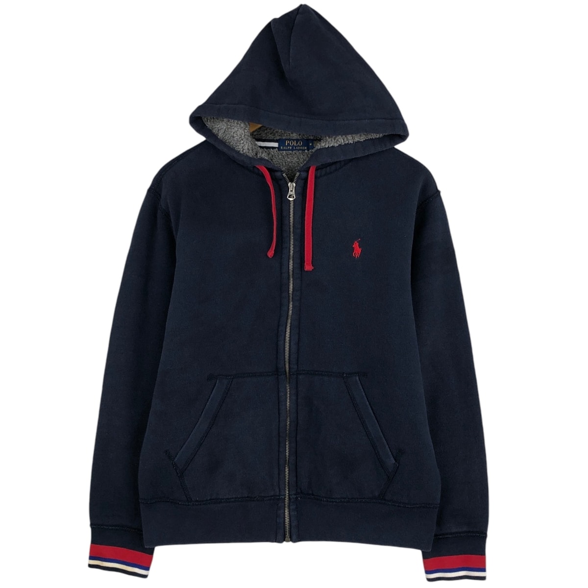 古着 ラルフローレン Ralph Lauren POLO RALPH LAUREN スウェットフルジップパーカー メンズM相当/eaa627854