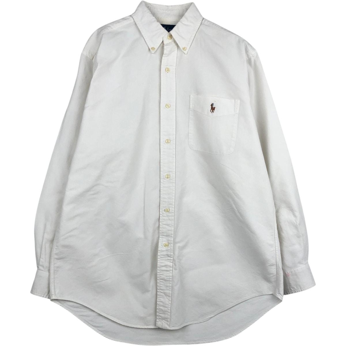 古着 ラルフローレン Ralph Lauren CLASSIC FIT クラシックフィット 長袖 ボタンダウンシャツ メンズM相当/eaa628576