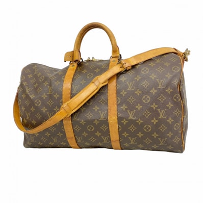 【6dc2584】ルイヴィトン ボストンバッグ モノグラム キーポルバンドリエール50 M41416 ブラウン【中古】メンズ レディース ユニセックス