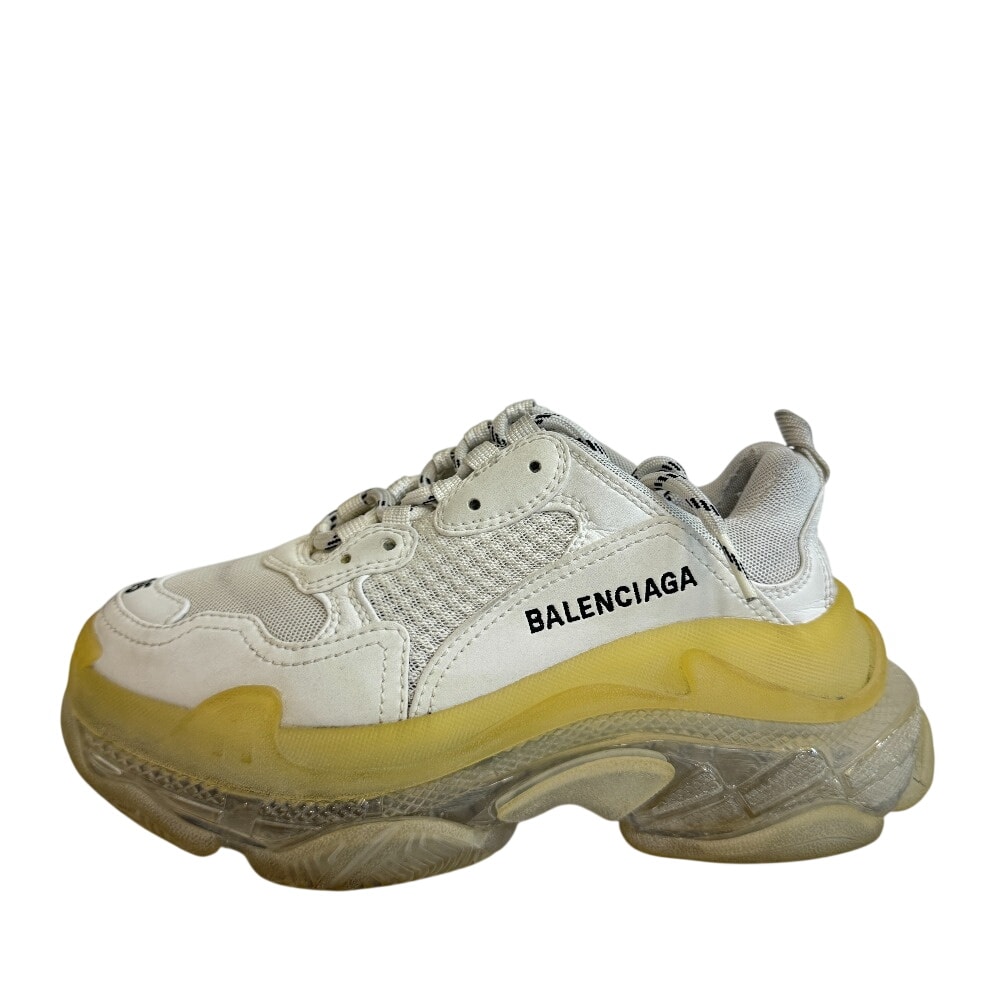 バレンシアガ BALENCIAGA スニーカー Triple S トリプルエス クリアソール ホワイト