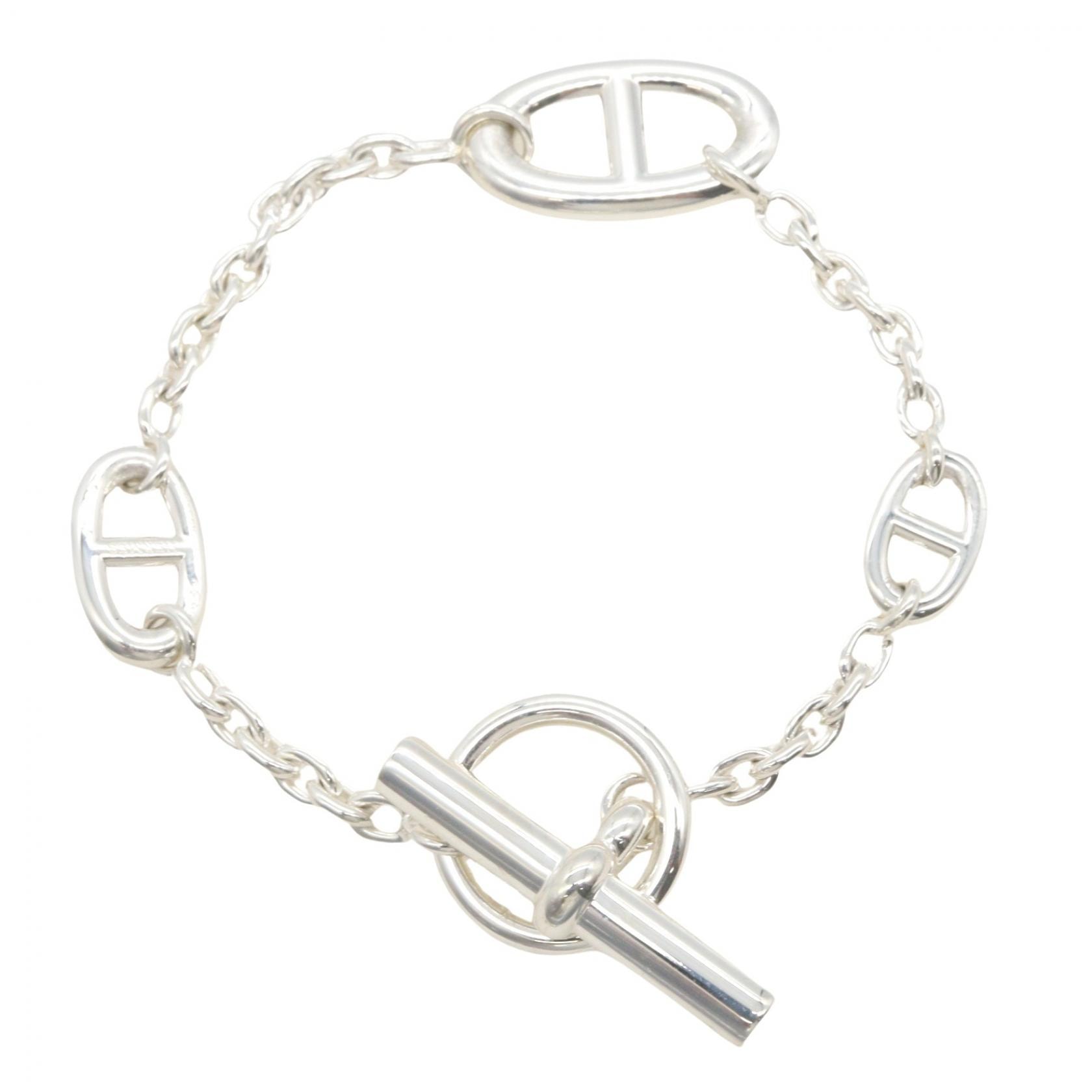エルメス HERMES ファランドール ブレスレット ブレスレット アクセサリー シルバー925 レディース シルバー系 490894 【中古】