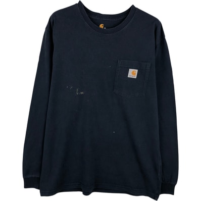 古着 カーハート Carhartt ORIGINAL FIT ロングTシャツ ロンT メンズM相当/eaa618059