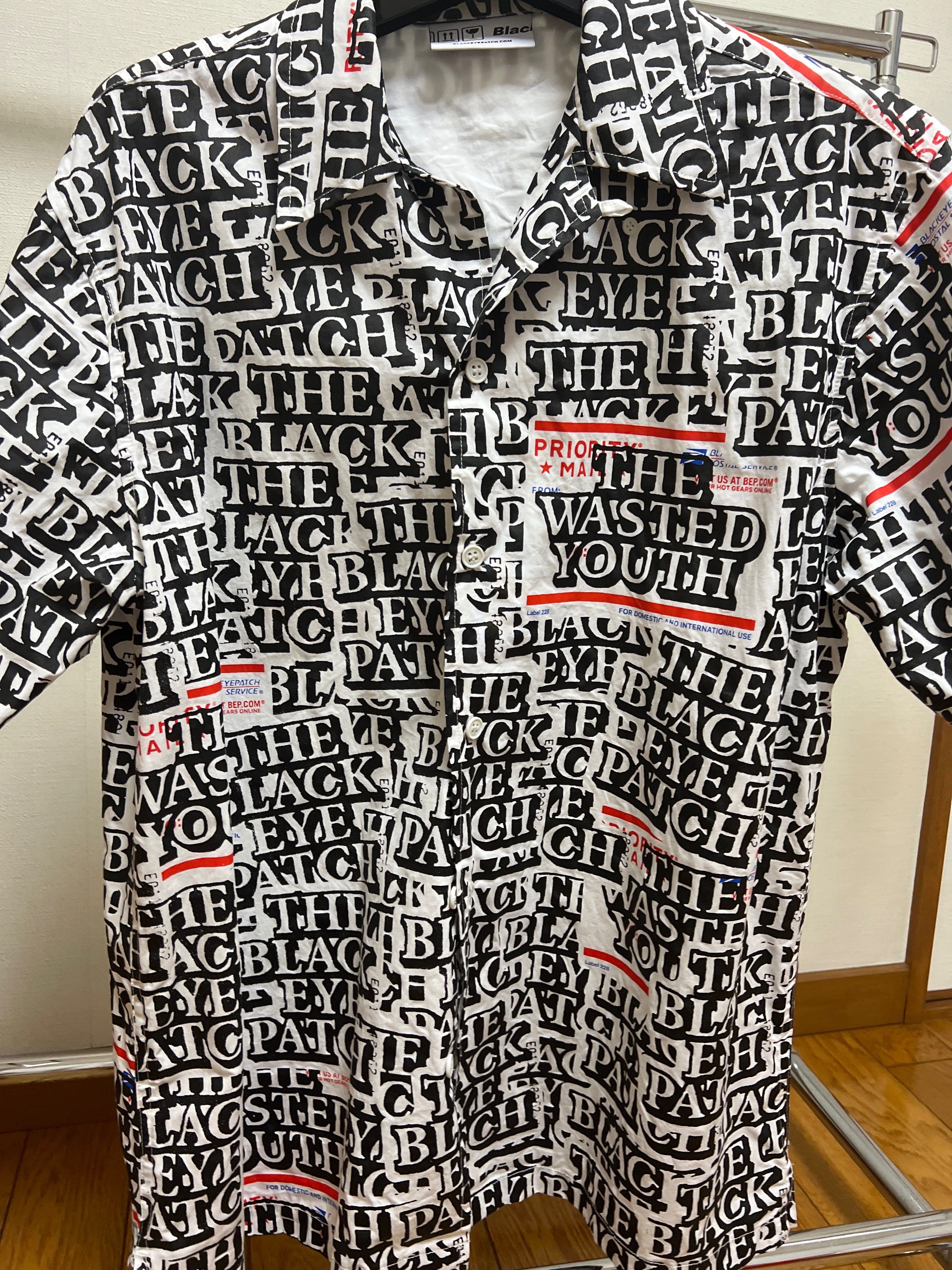 BlackEyePatch x Wasted Youth STICKER COVERED S/S SHIRT "Multi" / VERDY