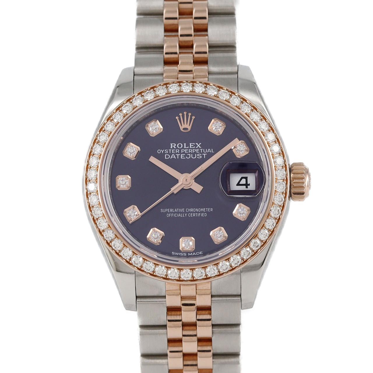 ロレックス デイトジャスト 279381RBR SSxPG 自動巻 ランダム番