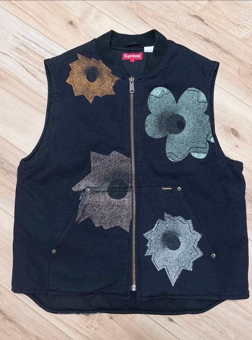 Supreme Nate Lowman Work Vest "Black"