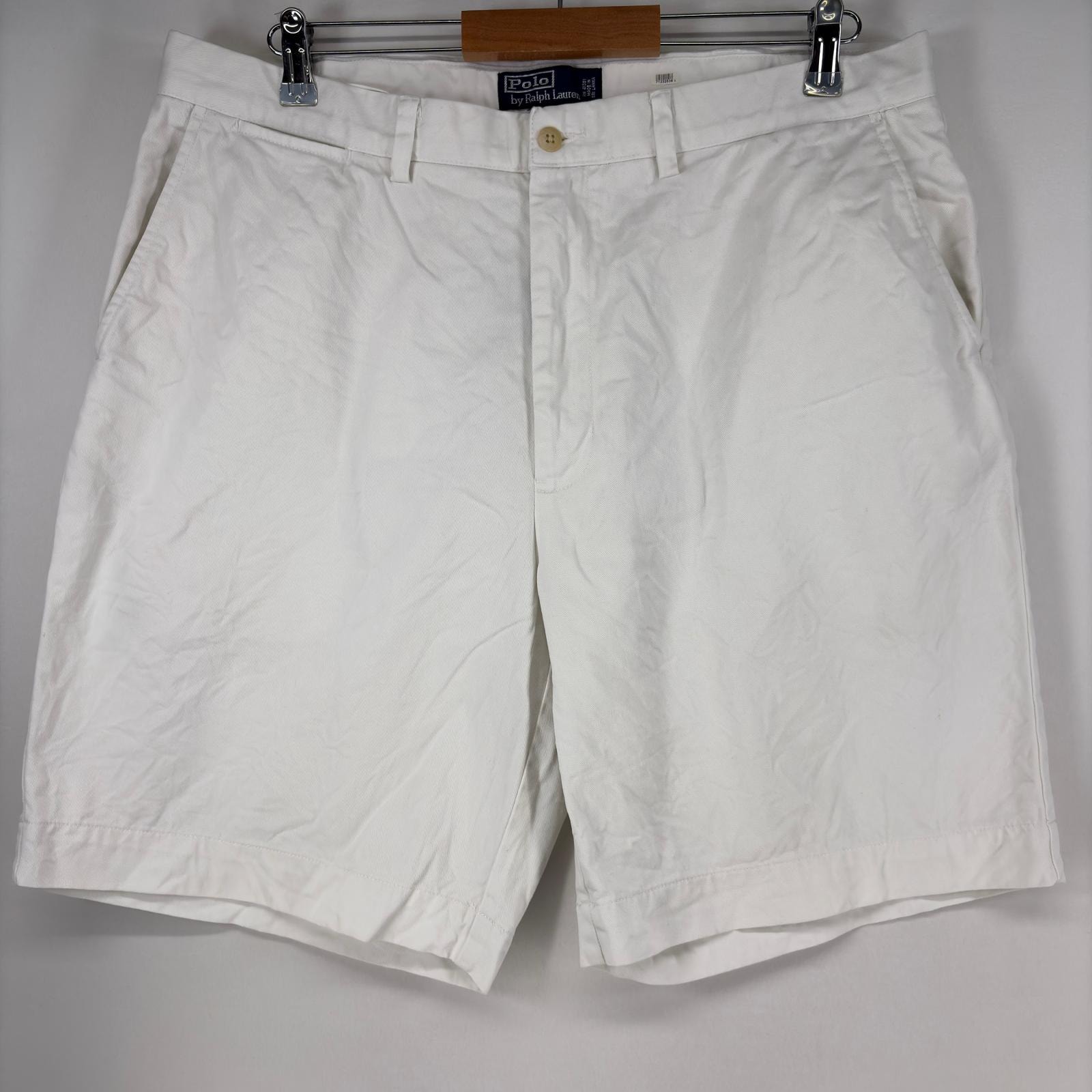 古着 ポロバイラルフローレン Polo by Ralph Lauren ショートパンツ ワンポイントロゴ ポロチノ ハーフ PROSPECT ホワイト メンズ