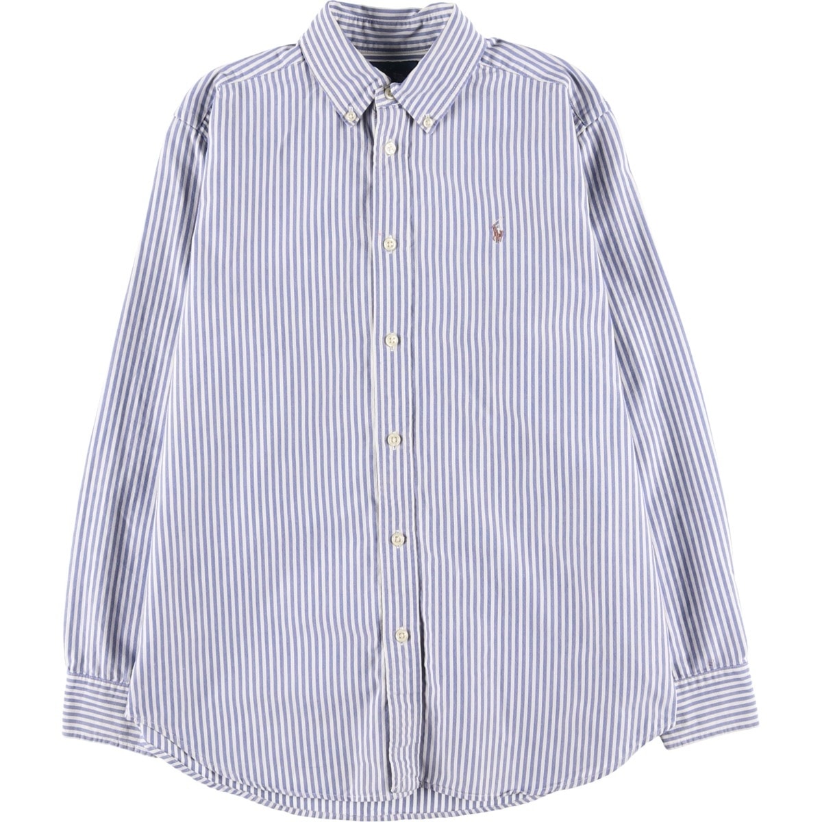 古着 ラルフローレン Ralph Lauren 長袖 ボタンダウンストライプシャツ レディースL相当/eaa459078