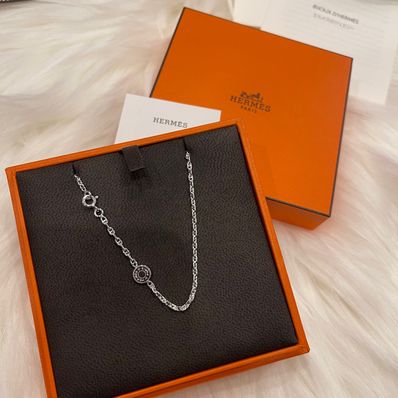 【新品未使用】エルメス シェーヌダンクル チェーン セリエ ネックレス 40cm