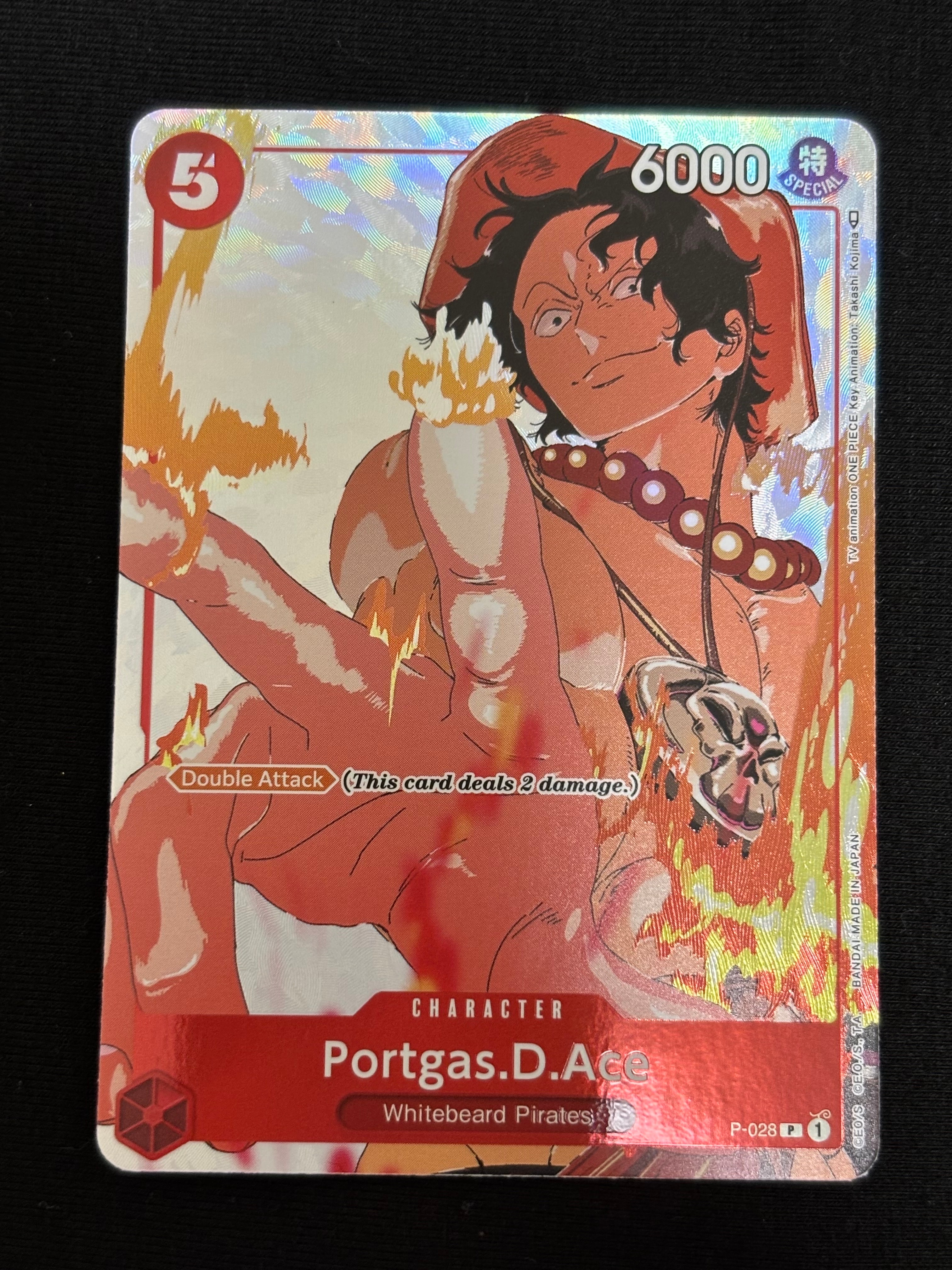 PSA10】ポートガス・D・エース P [P-028] (プロモーションカードセット