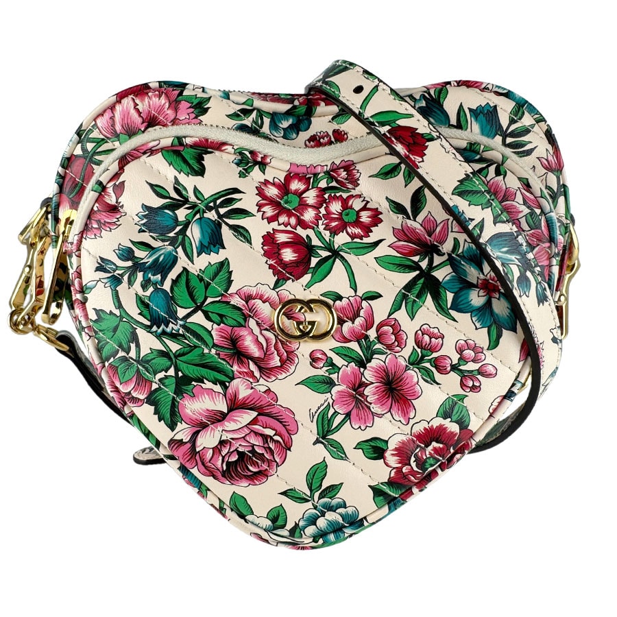 グッチ GUCCI ショルダーバッグ レザー マルチカラー レディース 740855【中古】 z9278