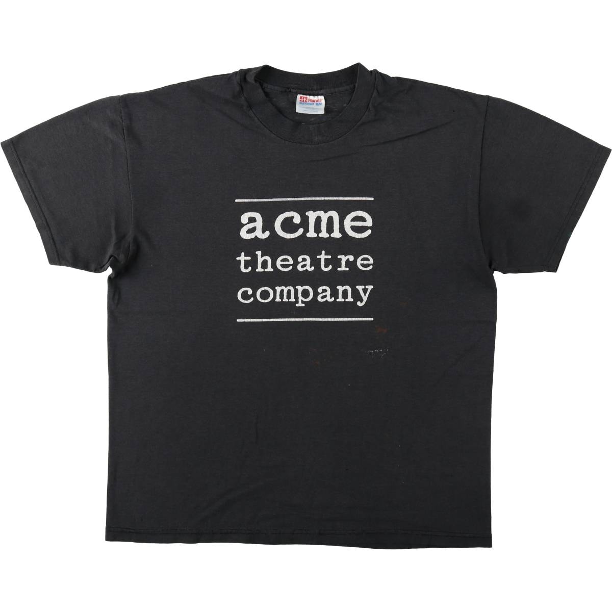 古着 00年代 ヘインズ Hanes HEAVYWEIGHT 50/50 Acme Theatre Company アドバタイジングTシャツ メンズL相当/eaa621834