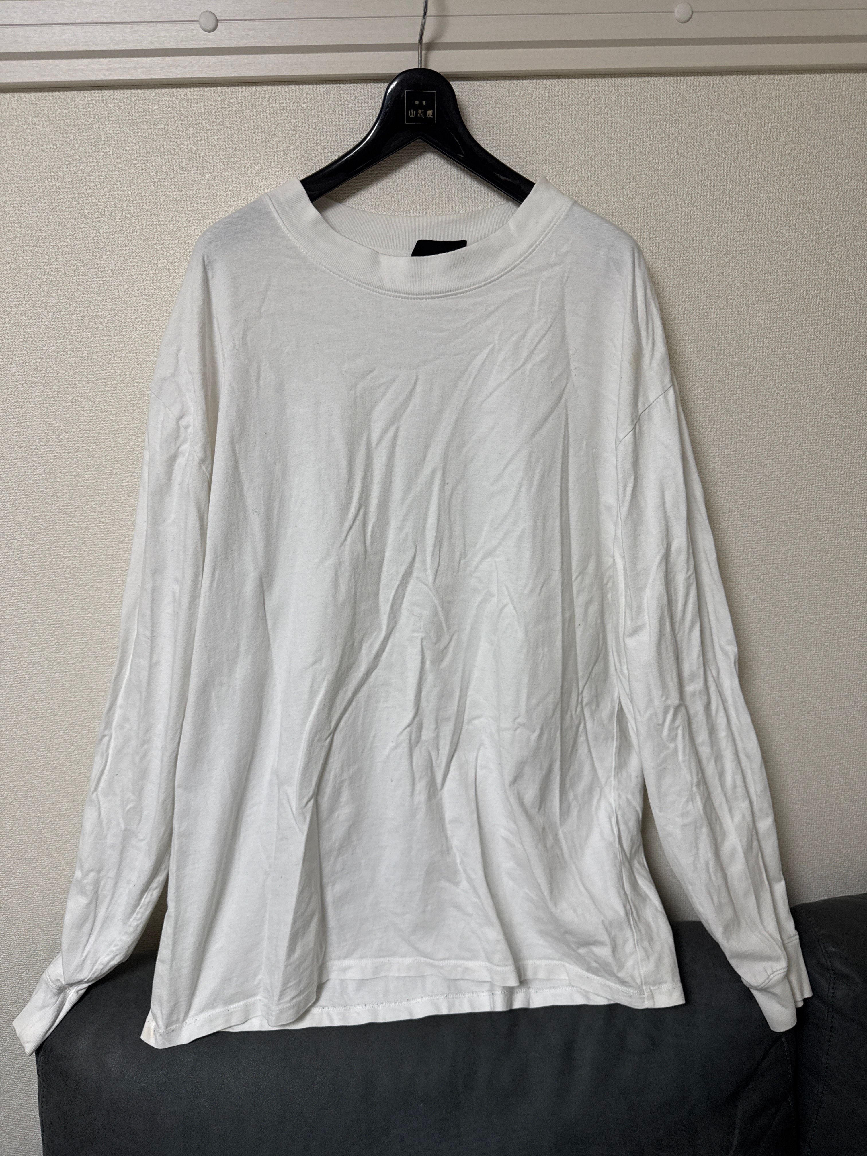 FEAR OF GOD ESSENTIALS Long Sleeve Tee 白