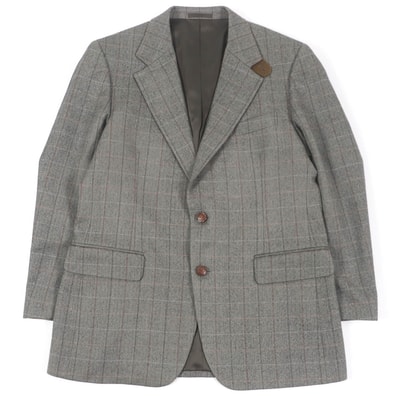 美品 バーバリー
テーラードジャケット グレー メンズ 98-88-175