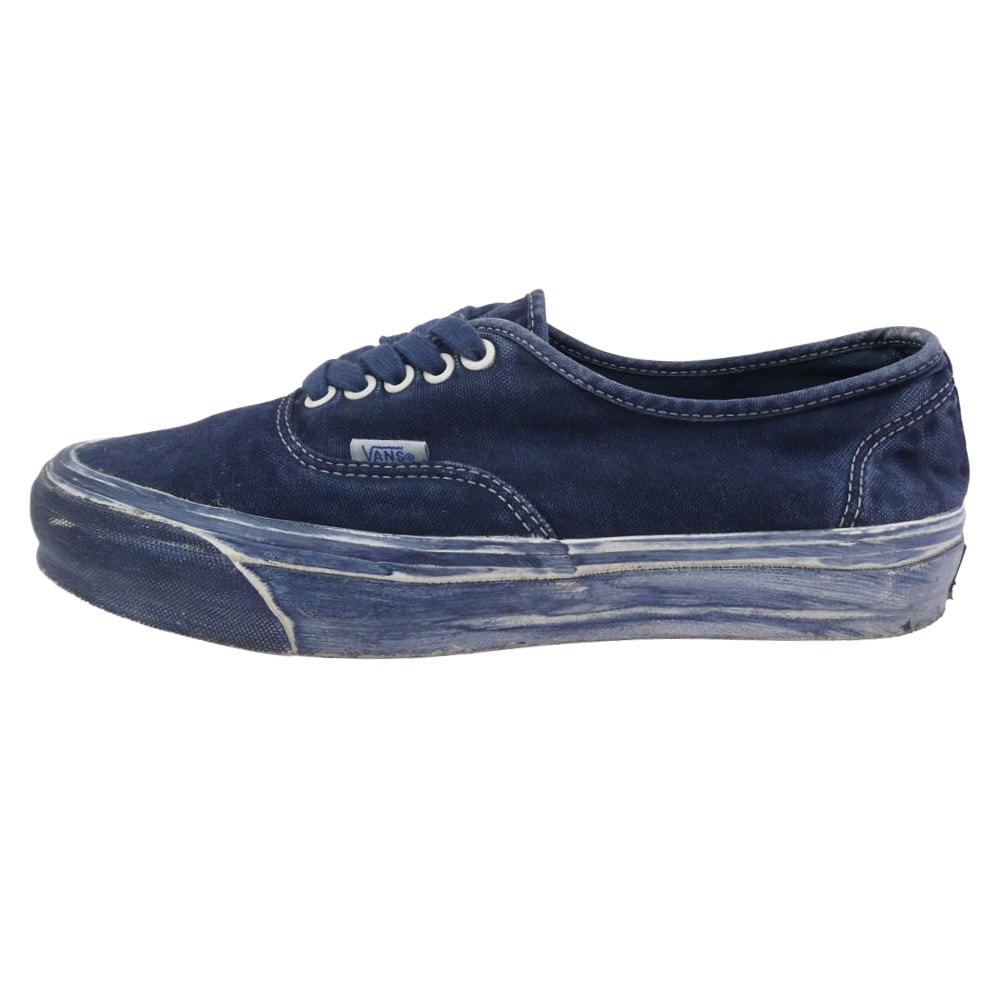 VANS バンズ スニーカー VN000CQALKZ Authentic Reissue 44 LX Dip Dye Dress Blues オーセンティック リイシュー ディップダイドレスブルース スニーカー ネイビー系 27cm【中古】