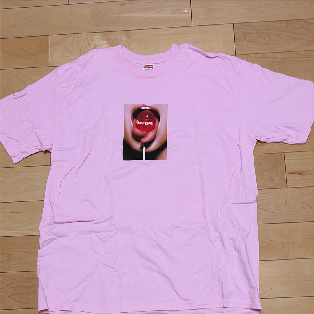 Supreme Lollipop Tee "Light Pink"