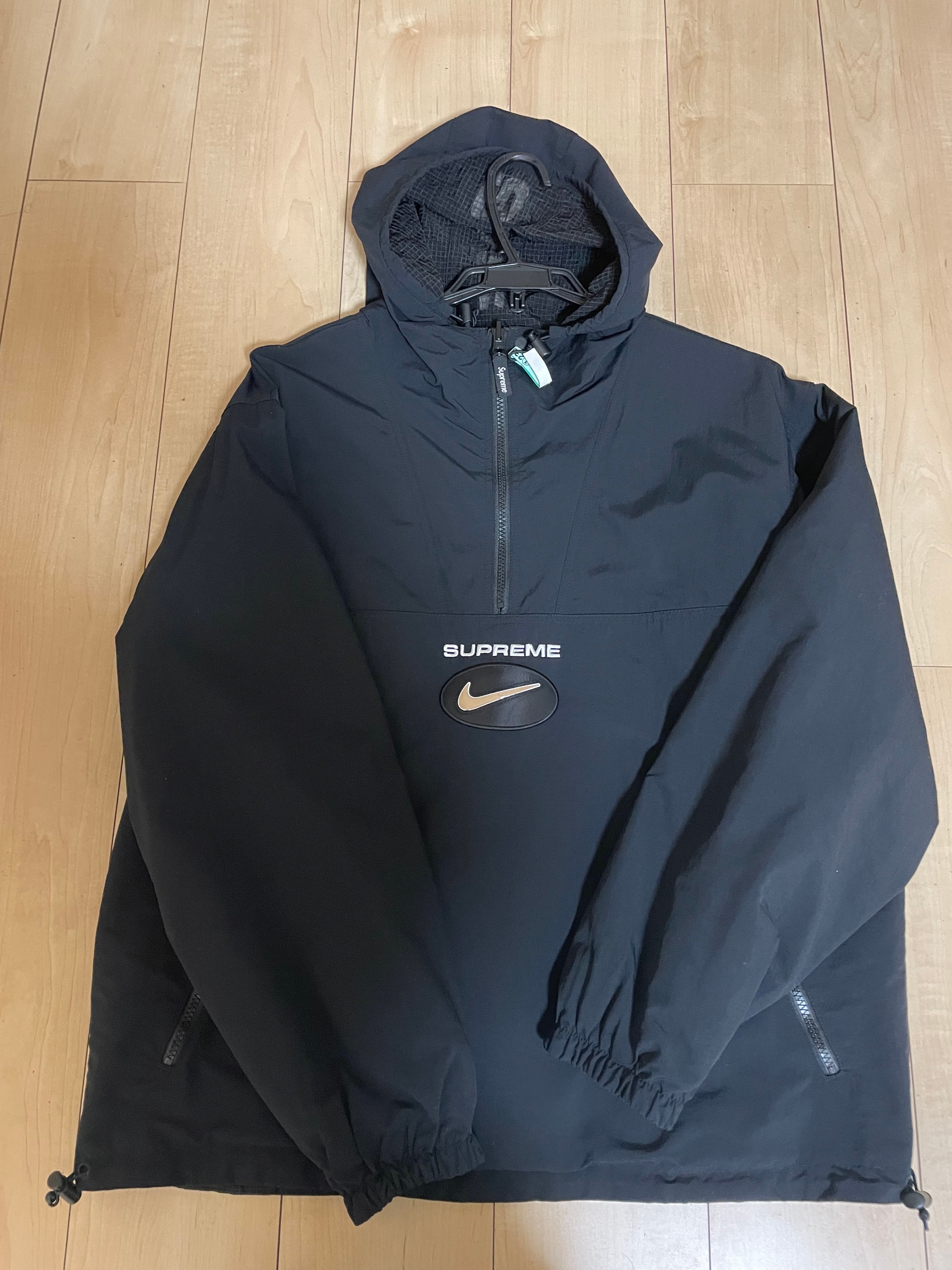 Supreme / Nike Jewel Reversible Ripstop Anorak "Black"