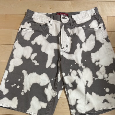 Supreme Baggy Denim Short (25SS) "Bleached"