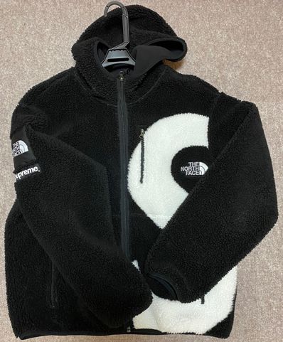 Supreme x The North Face S Logo Hooded Fleece Jacket "Black"