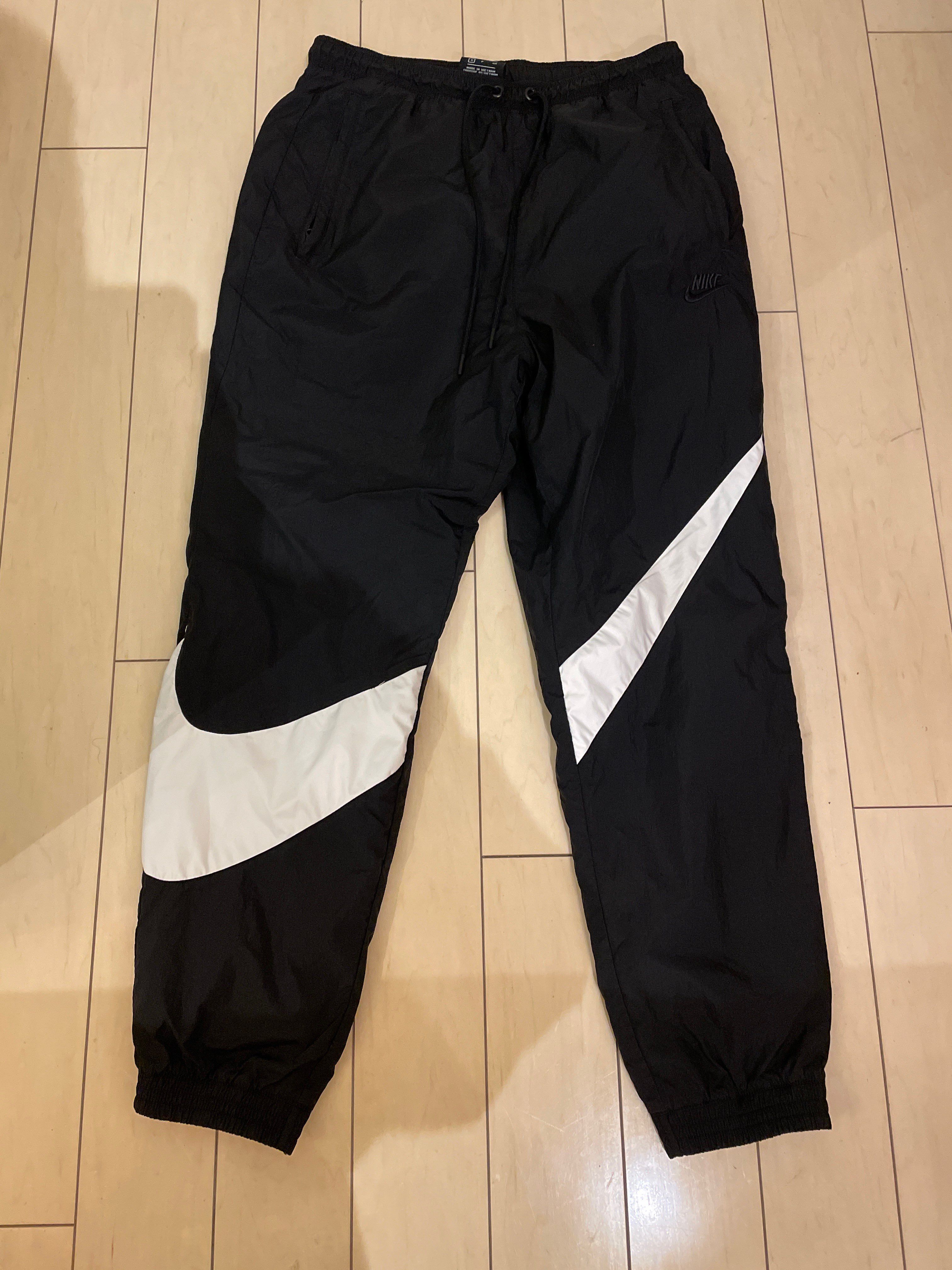 Nike x Kith Big Swoosh Pants "Black" AH8744-011