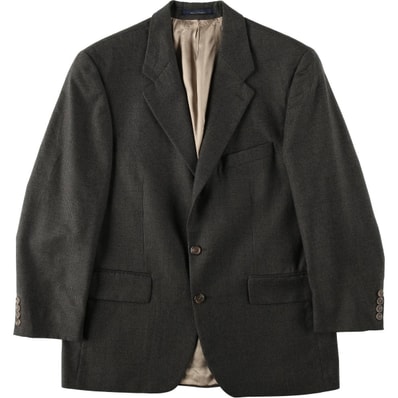 古着 ラルフローレン Ralph Lauren CHAPS チャップス 千鳥格子柄 ウールテーラードジャケット カナダ製 メンズM相当/eaa634753