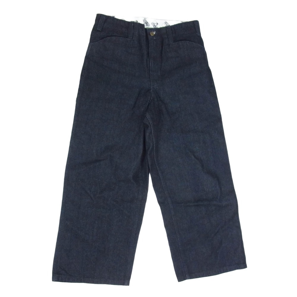 BEN DAVIS ベンデイビス デニムパンツ GORILLA CUT ゴリラカット ワイド バギー デニム パンツ インディゴブルー系 32【中古】