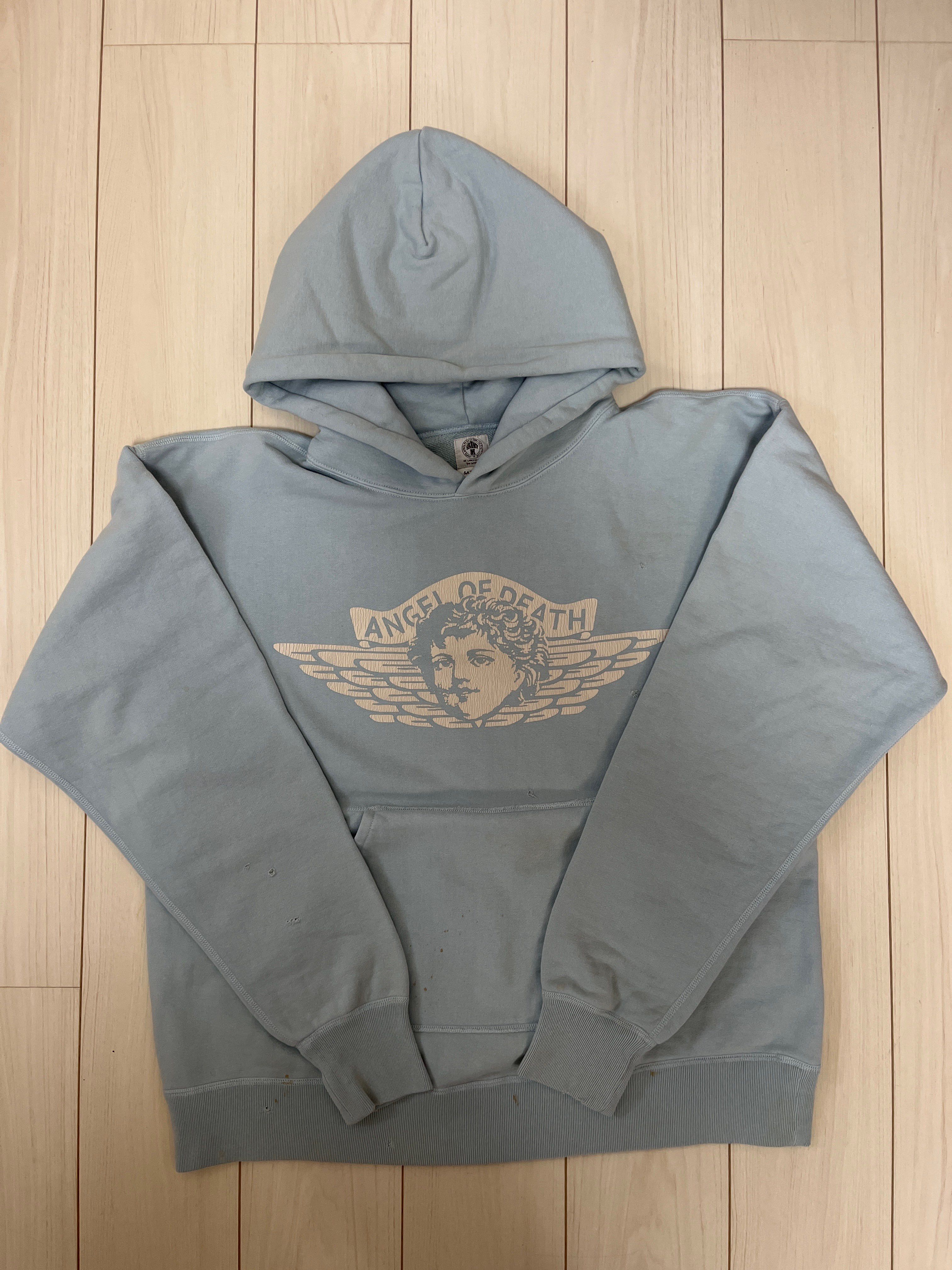 SAINT Mxxxxxx HOODIE ANGEL "Saxe Blue"