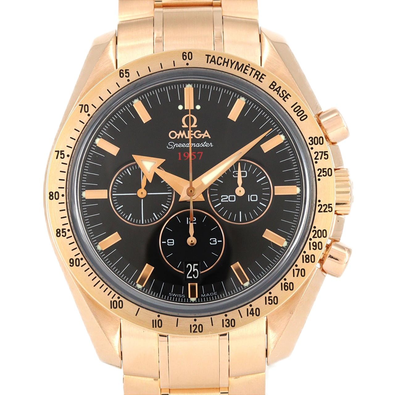 オメガ スピードマスターブロードアロー1957 PG 321.50.42.50.01.001 PG・RG 自動巻