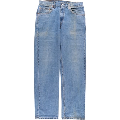 古着 00年代 リーバイス Levi's 505 REGULAR FIT STRAIGHT LEG テーパードデニムパンツ メンズw31相当/eaa587165