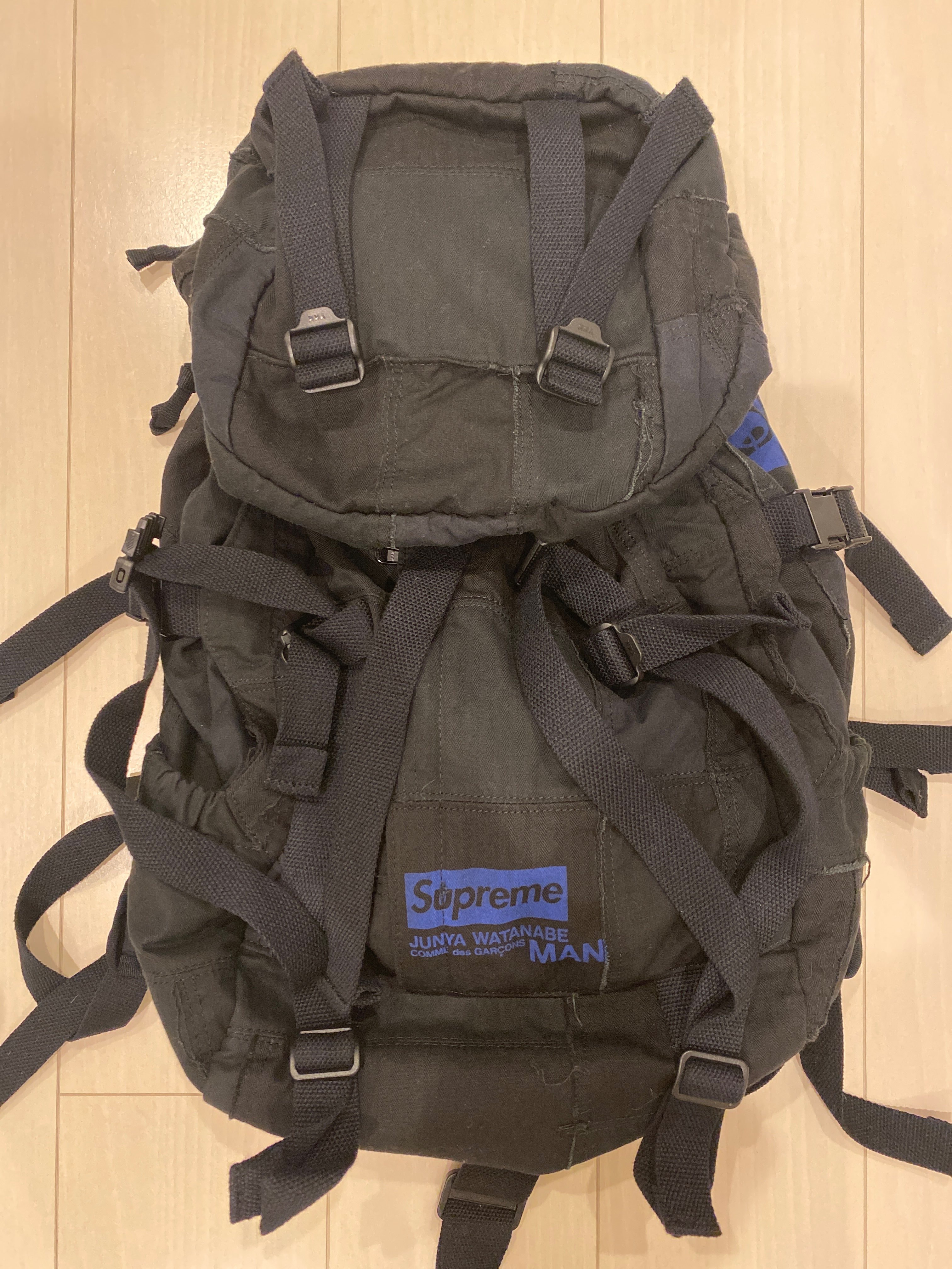 Supreme / JUNYA WATANABE COMME des GARCONS MAN Patchwork Backpack "Black"