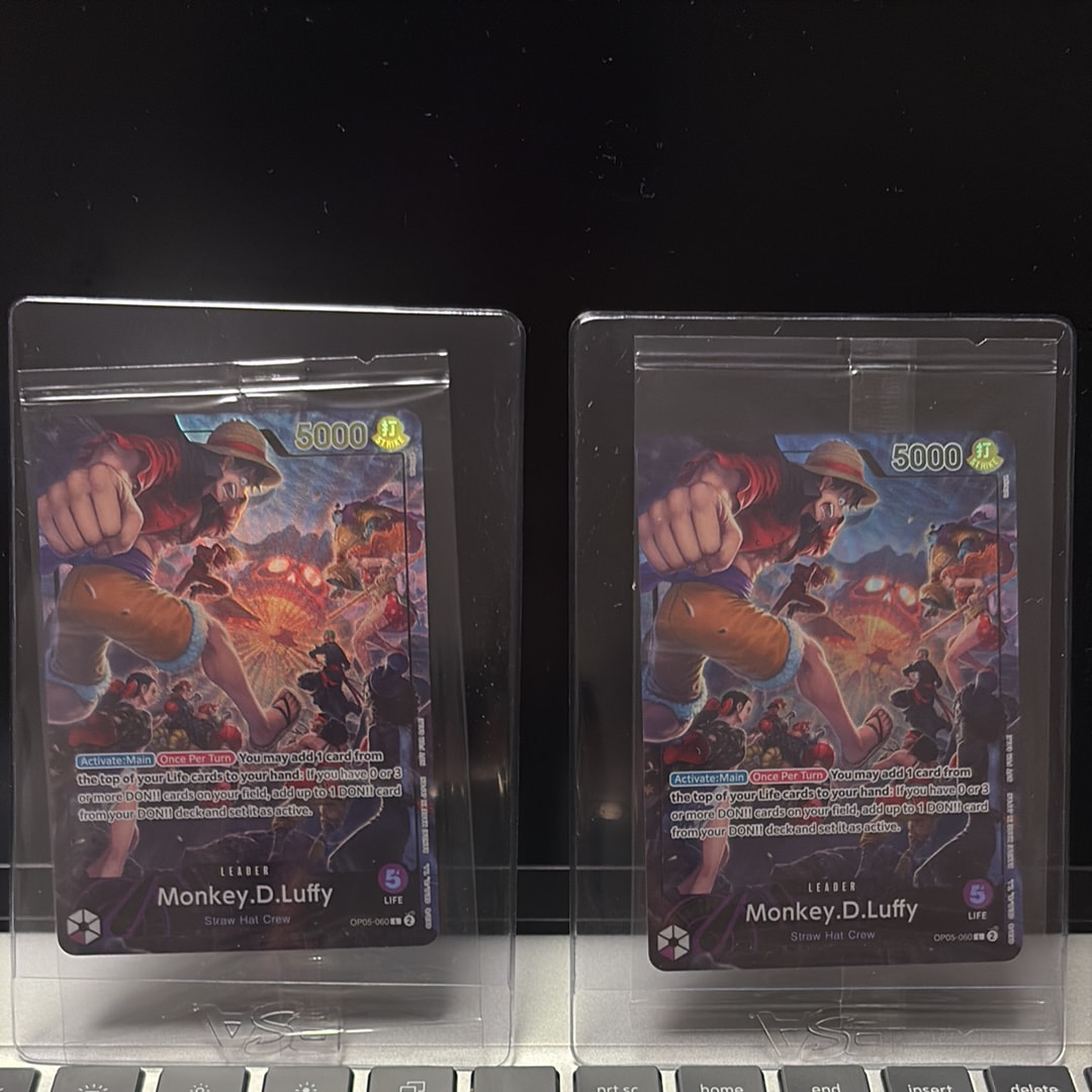 モンキー・D・ルフィ L [OP05-060]【英語版】(PSA限定コラボプロモカード)