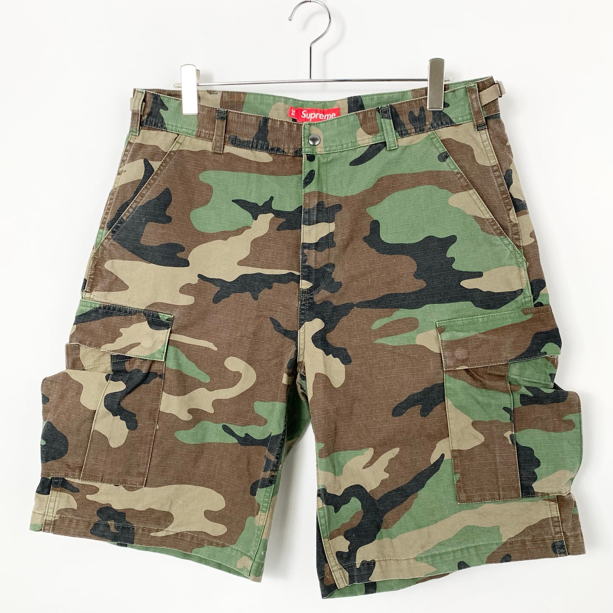 Supreme Cargo Short (26SS) "Woodland Camo"