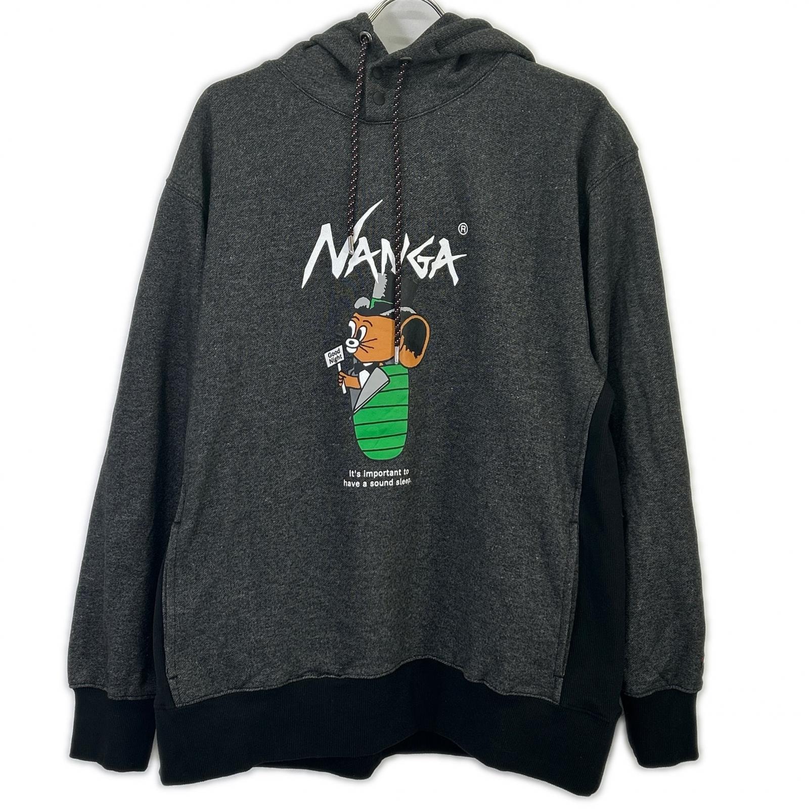 ナンガ × JERRY UKAI エコハイブリッド スリーピングバッグ ジェリーマルケス フーディー L