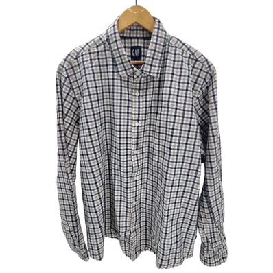 Button Down L/S Shirt チェック柄 ボタンダウン ロングスリーブ シャツ【1141981851270】