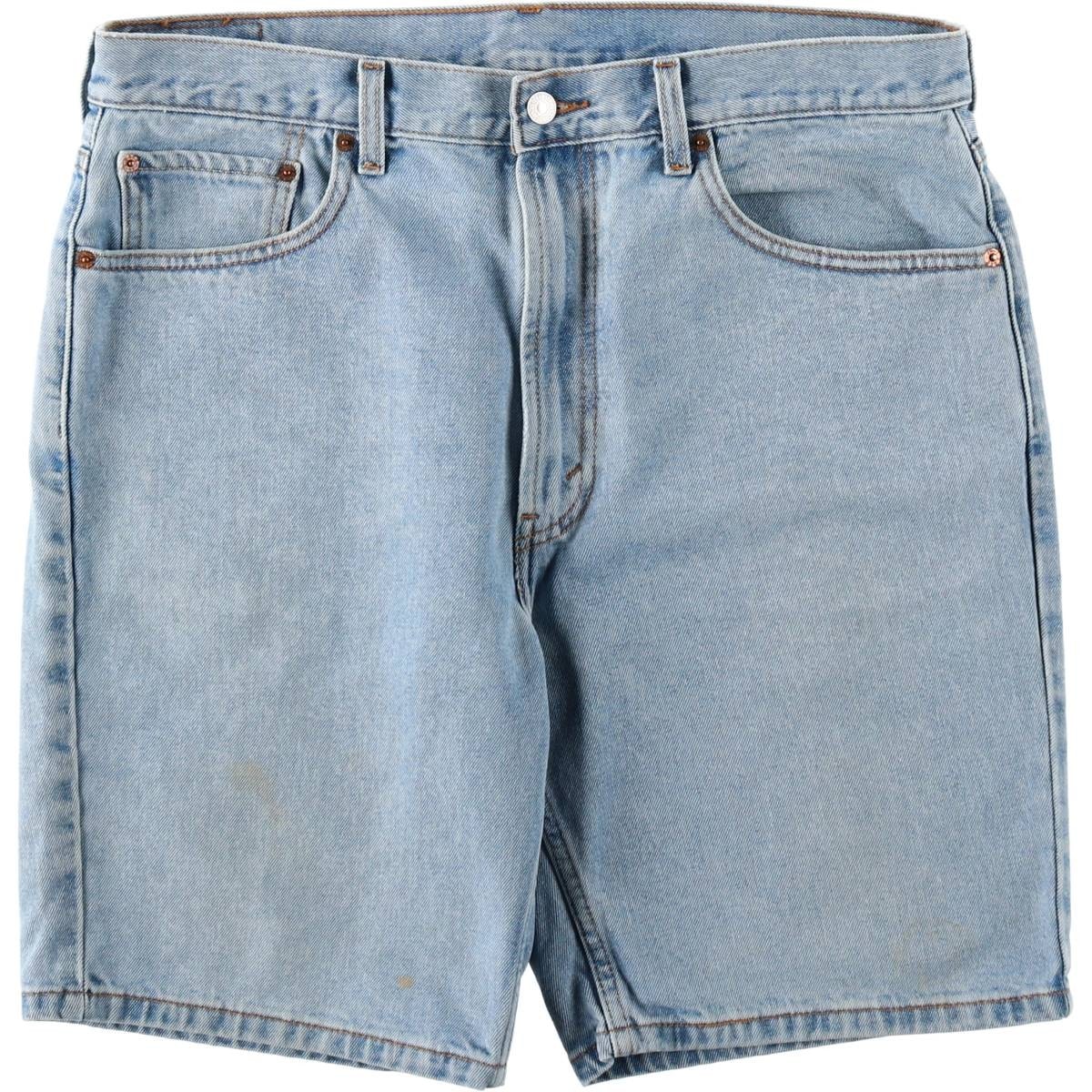 古着 00年代 リーバイス Levi's 505 REGULAR FIT デニムショーツ ショートパンツ メンズw37相当/eaa647933