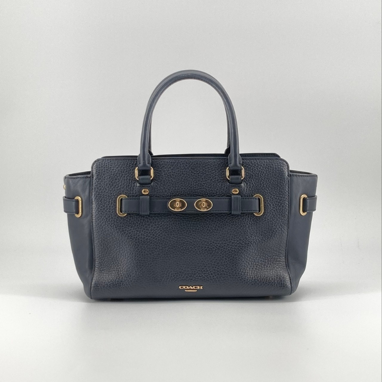 C (やや傷や汚れあり)】COACH（コーチ） ブレイク キャリーオール 25