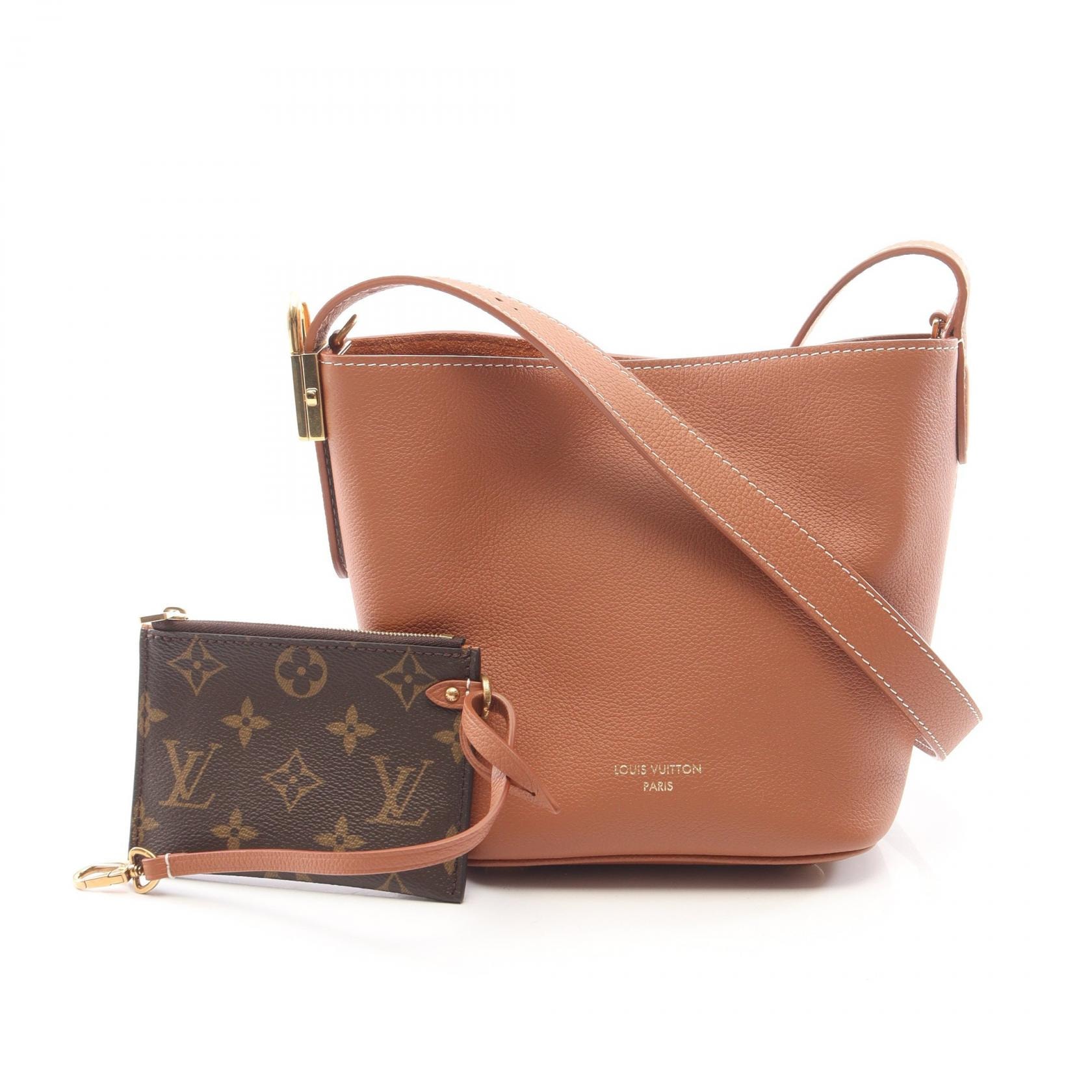 ルイ・ヴィトン LOUIS VUITTON ロウキー オール インBB ショルダーバッグ バッグ レザー カーフ コニャック レディース ブラウン系 M14416 【中古】