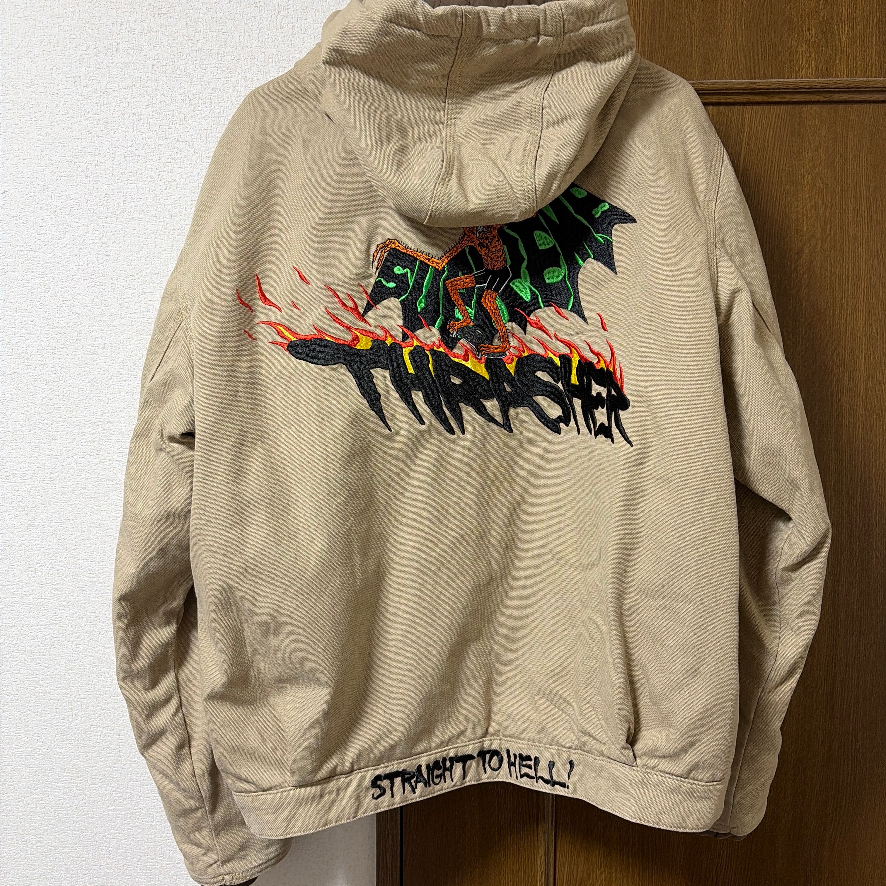 Supreme x Thrasher Hooded Work Jacket 