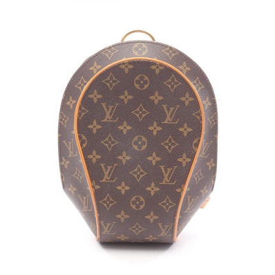 ルイ・ヴィトン LOUIS VUITTON エリプス サックアド リュックサック バックパック バッグ PVCコーティングキャンバス レザー モノグラム レディース ブラウン系 M51125 【中古】